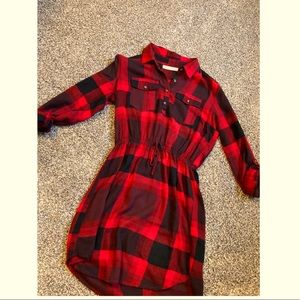 Abercrombie and Fitch small flannel dress